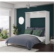 Atlin Designs Queen Wall Bed in White