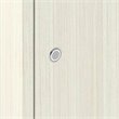 Atlin Designs 3 Piece Full 2 Storage Wall Bed Set in White Chocolate