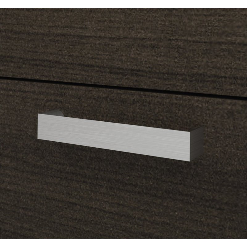 Atlin Designs 3 Piece Office Set in Dark and White Chocolate