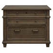 Atlin Designs Wood Weathered Dove Lateral File Rectangular 30