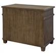 Atlin Designs Wood Weathered Dove Lateral File Rectangular 30