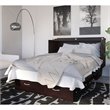 Atlin Designs Mid-Century Solid Wood Queen Murphy Bed Chest in Espresso