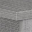 Atlin Design Office Desk in Platinum Gray