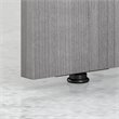 Atlin Design Office Desk in Platinum Gray