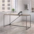 Atlin Designs Traditional 62W Industrial Desk in Rustic Gray