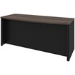 Atlin Designs Bowfront Writing Desk in Antigua and Black