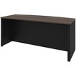 Atlin Designs Bowfront Writing Desk in Antigua and Black