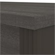 Atlin Designs Particle Board Bark Gray Slate Writing Desk Rectangular Scratch-Resistant 71.1