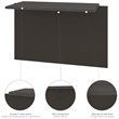 Atlin Designs 5 Piece U Shaped Computer Desk in Bark Gray and Slate