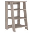 Atlin Designs Modern Wood Linen Cabinet with 4-Shelf in Light Gray