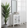 Atlin Designs Metal Black Mirror Rectangular Contemporary 36