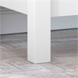 Atlin Designs Engineered Wood White and Gray Bookcase Rectangular 45