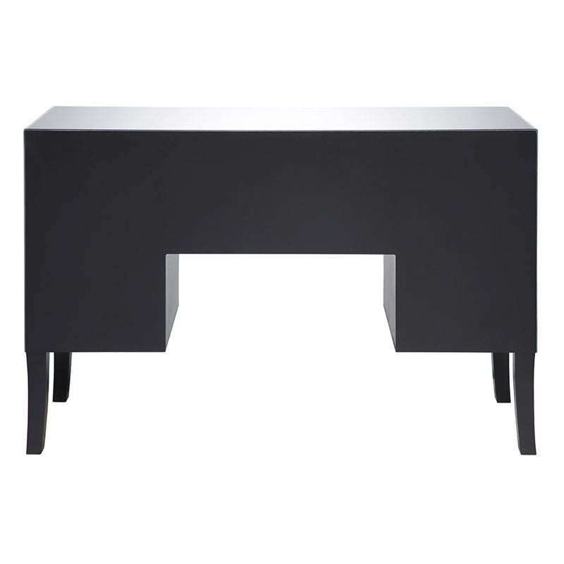 Atlin Designs Contemporary 5 Drawer Mirrored Vanity Table