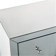 Atlin Designs Contemporary 5 Drawer Mirrored Vanity Table