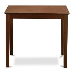 Atlin Designs 36&quot Square Wood Dining Table in Mahogany