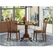 Atlin Designs Dining Table & Ladder Back Chairs in Mahogany