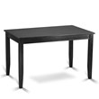 Atlin Designs Wood Black Dining Set Rectangular Counter Height 5-Piece