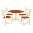 Atlin Designs 5-piece Table and Dining Chair Set in Cherry