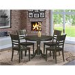 Atlin Designs 5-piece Wood Dining Room Set in Cappuccino