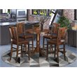 Atlin Designs 5-piece Wood Dining Table Set in Mahogany