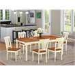 Atlin Designs 7-piece Wood Dinette Set in Buttermilk/Cherry