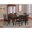 Atlin Designs 7-piece Table and Dining Chair Set in Cappuccino