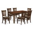 Atlin Designs 7-piece Wood Dining Room Set in Espresso