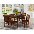 Atlin Designs 7-piece Wood Dining Set in Mahogany