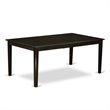 Atlin Designs 9-piece Wood Dining Table Set in Cappuccino
