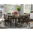 Atlin Designs 9-piece Wood Dining Table Set in Cappuccino