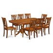 Atlin Designs Wood Saddle Brown Dining Table Rectangular 78