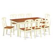 Atlin Designs 9-piece Wood Dinette Table and Chair Set in Cherry