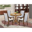 Atlin Designs 5-piece Wood Dining Room Set in Natural