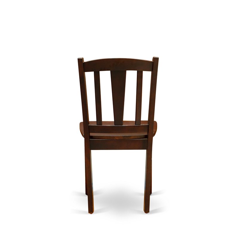 Atlin Designs 3-Piece Solid Wooden Dining Set in Mahogany