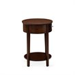 Atlin Designs Wood Nightstand in Antique Mahogany