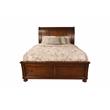 Atlin Designs Queen Storage Platform Bed Made with Wood in Dark Walnut