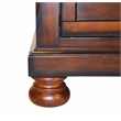 Atlin Designs Queen Storage Platform Bed Made with Wood in Dark Walnut