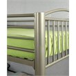 Rosebery Kids Contemporary Metal Twin over Twin Bunk Bed in Gold