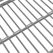 Rosebery Kids Modern Metal Twin Size Junior Loft Bed in Silver