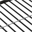 Rosebery Kids Twin Over Twin Metal Bunk Bed in Black