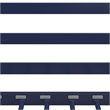 Rosebery Kids Twin Over Twin Metal Bunk Bed in Blue