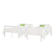 Rosebery Kids Twin over Full Bunk Bed in White