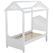 Rosebery Kids Contemporary Rapunzel Twin Bed in White