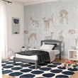Rosebery Kids Contemporary Twin Bed in Gray