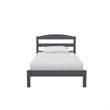 Rosebery Kids Contemporary Twin Bed in Gray