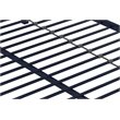 Rosebery Kids Metal Navy Blue Bunk Bed Twin over Full Industrial Space Saving Unassembled