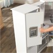 Rosebery Kids Ultimate Wooden Corner Play Kitchen with Lights and Sounds - White