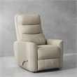 Rosebery Kids Polyester/PU Manual Swivel Glider Recliner in Oyster
