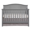 Rosebery Kids Wood Dove Gray Convertible Crib Rectangular Greenguard Gold Certified 56.25