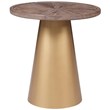 Burnham Home Patrick Wood Corner Table - 19